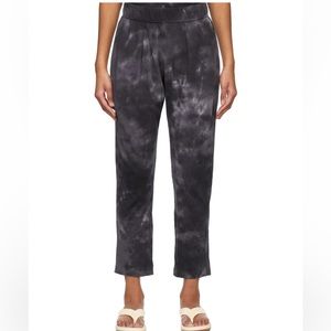 RAQUEL ALLEGRA Black Tie-Dye Camo Easy Lounge 0